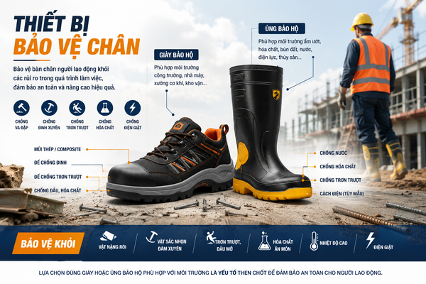 Thiết bị bảo vệ chân
