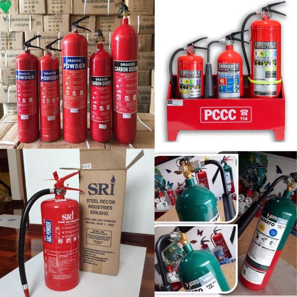 Các loại bình chữa cháy chính hãng cho doanh nghiệp Hải Phòng