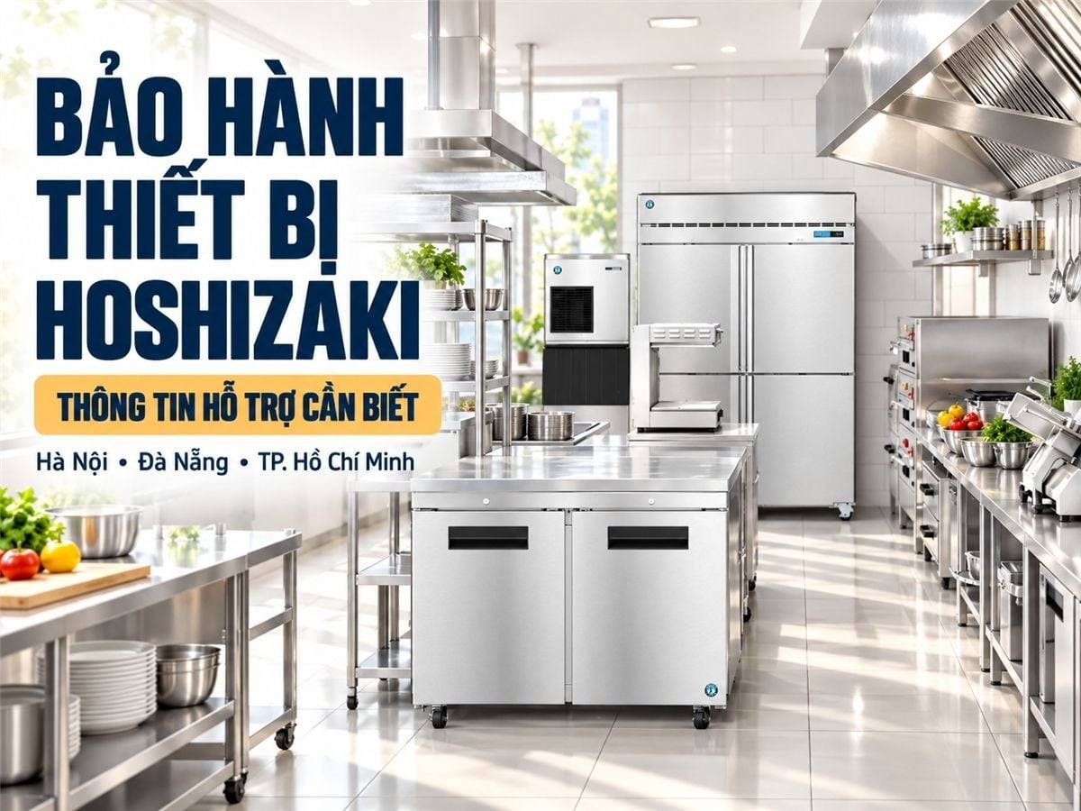 Địa Chỉ Bảo Hành Tủ Đông, Tủ Mát, Máy Làm Đá Hoshizaki Uy Tín Tại Việt Nam