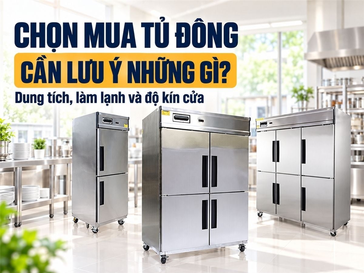 Những điều cần lưu ý khi mua tủ đông chất lượng cho gia đình