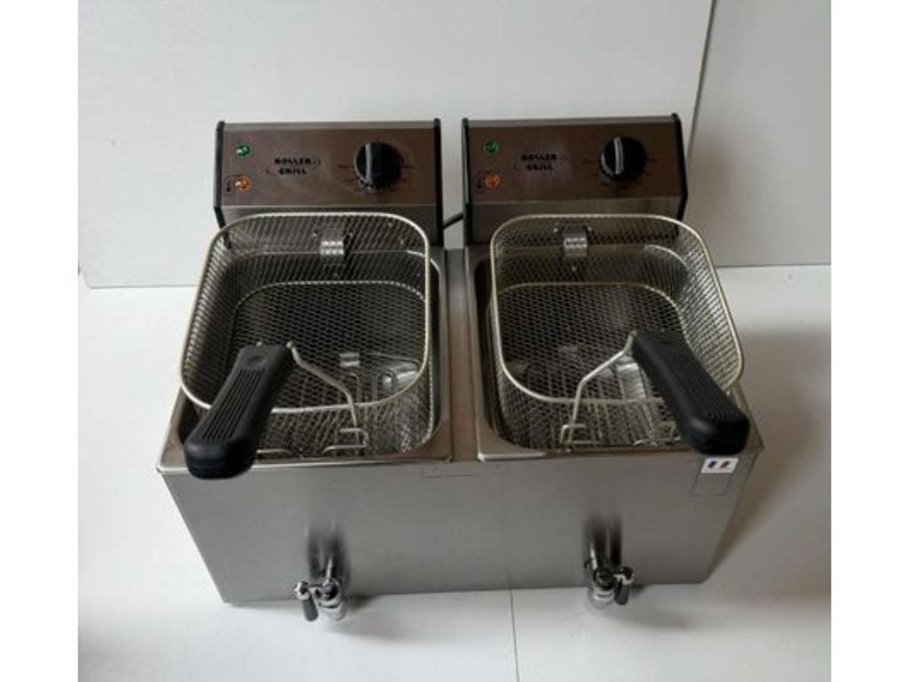 ảnh bếp chiên nhúng đôi Roller Grill FD80DR