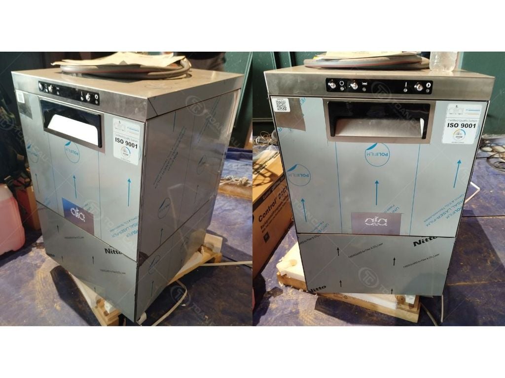 ảnh thật máy rửa ly ATA B21