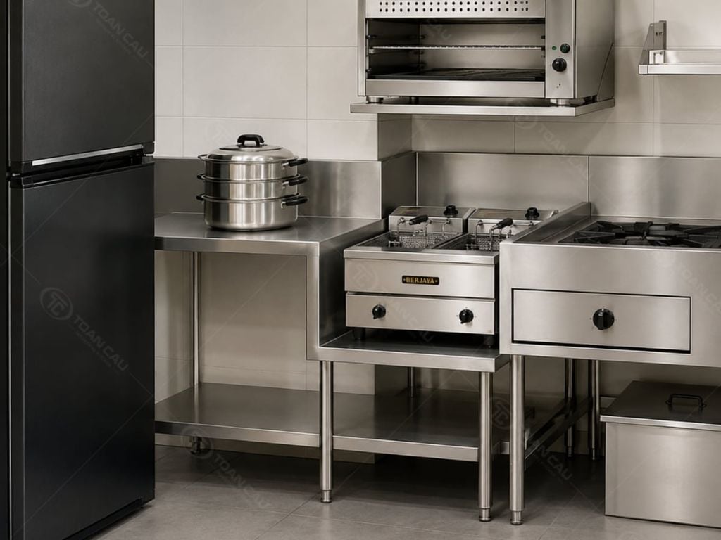 Bàn 2 tầng giật cấp ôm góc cột TC-B2GC