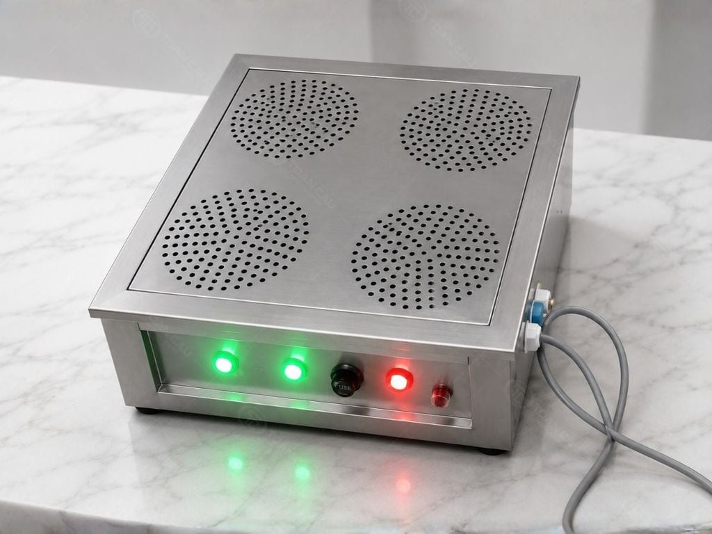 Bếp hấp dimsum 4 bầu TC-DS4 mặt trước