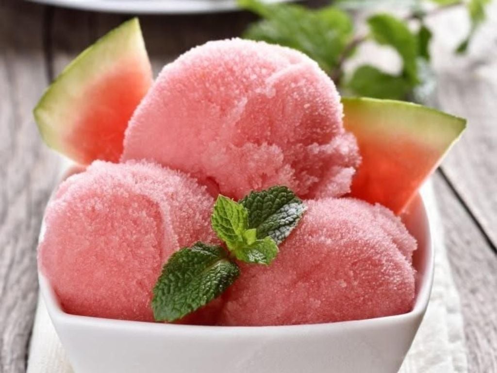 biến tấu kem dưa hấu