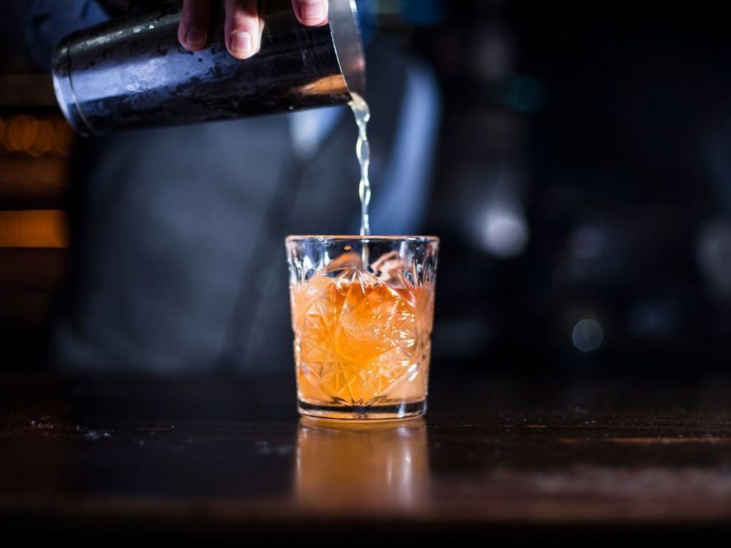 cách pha Old fashioned