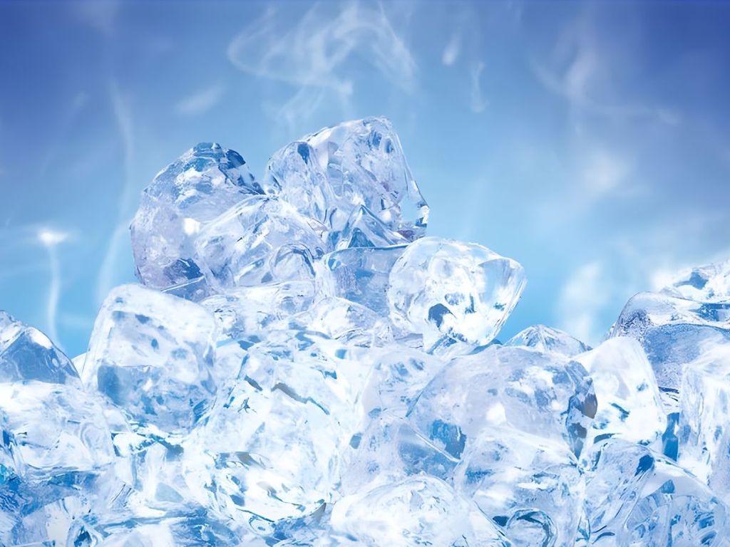 đá viên với máy làm đá Hoshizaki IM-65A