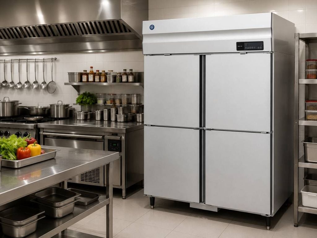 đặc điểm Tủ mát 4 cánh Hoshizaki HR-148MC-S-ST