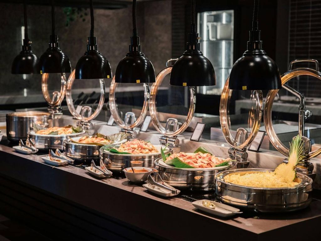 hệ thống bếp nhà hàng buffet