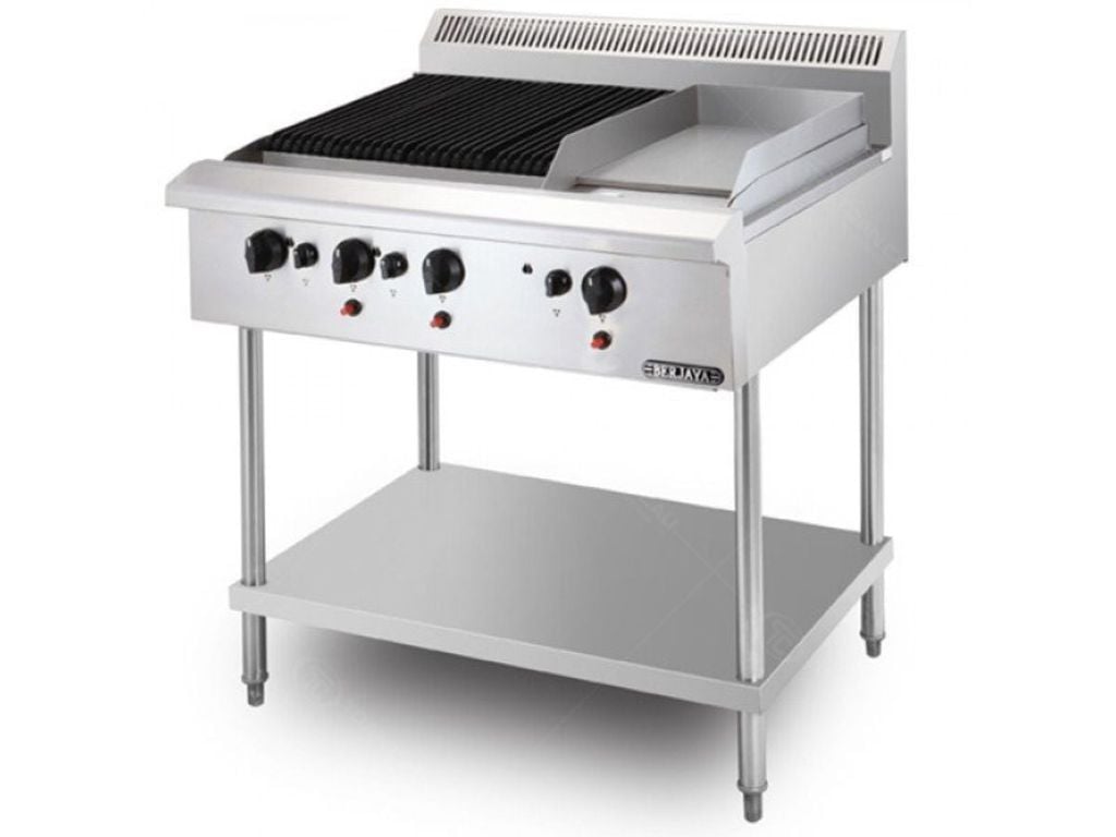 Bếp nướng có chiên phẳng Berjaya CB3BGG1BFS-17