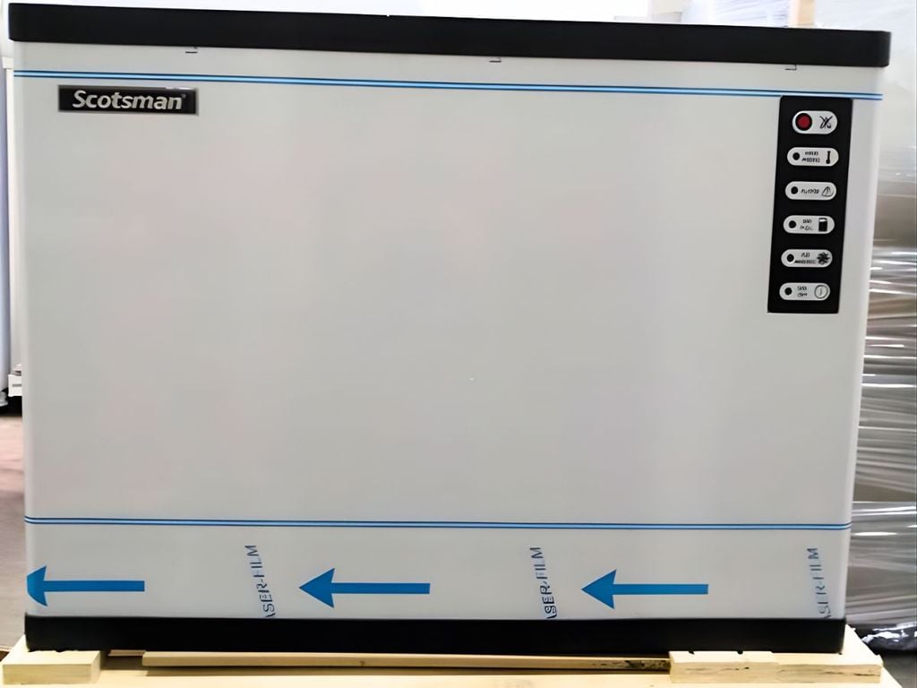 hình ảnh thực tế máy làm đá viên Scotsman NW458AS