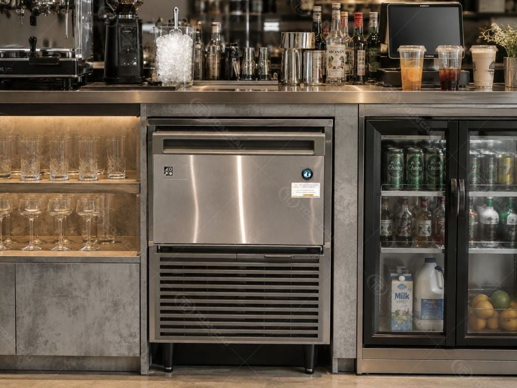 Ứng dụng máy làm đá viên công nghiệp trong các mô hình F&B