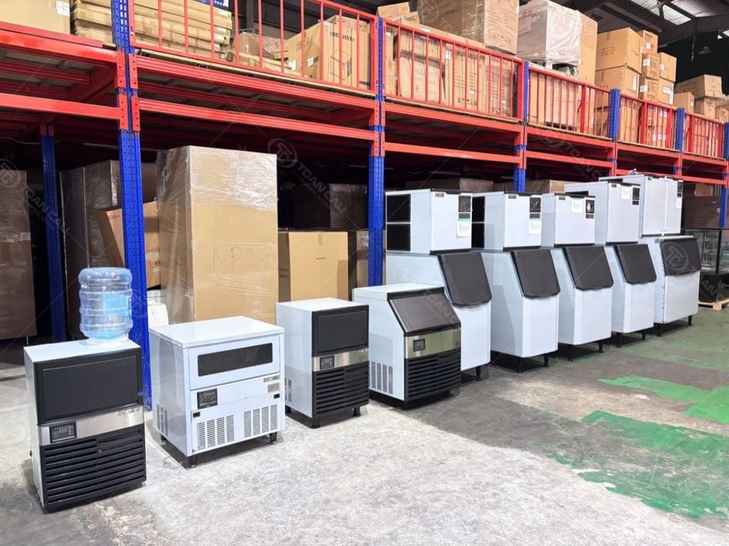 Máy làm đá công nghiệp các mức công suất nhỏ, vừa, lớn