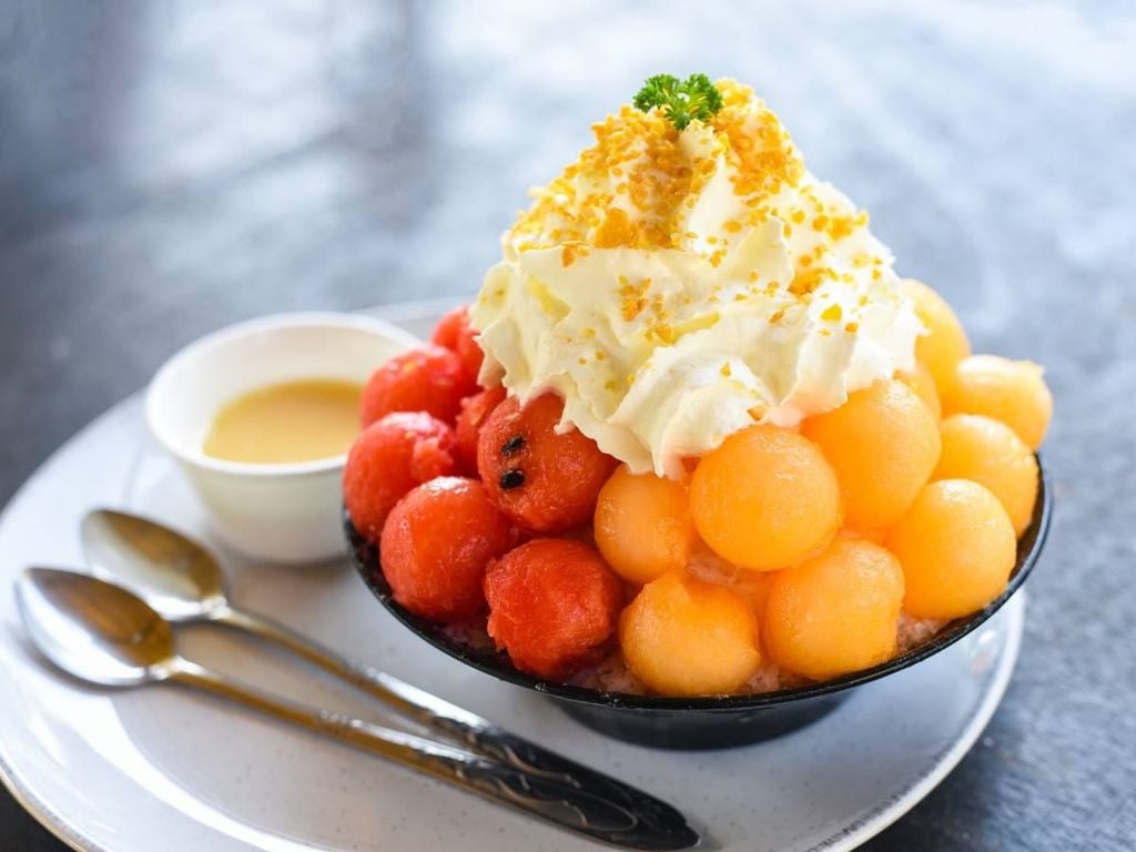 kem tuyết bingsu là gì