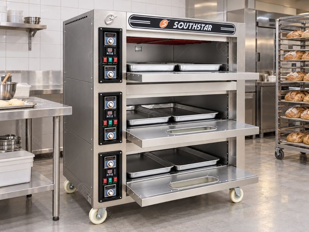 Lò nướng 3 tầng 6 khay Southstar YXD-60C