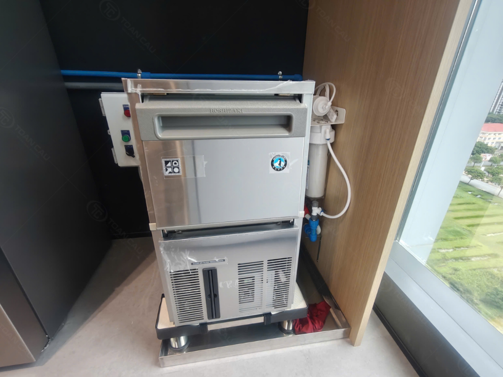 Khoảng cách lắp đặt máy làm đá công nghiệp đúng chuẩn thông gió