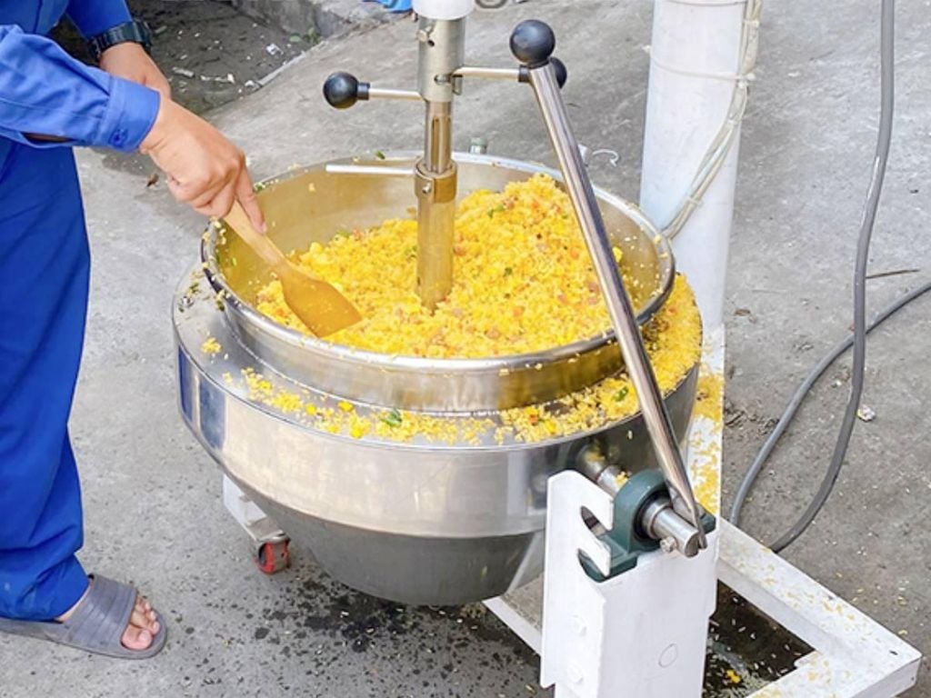 máy rang cơm