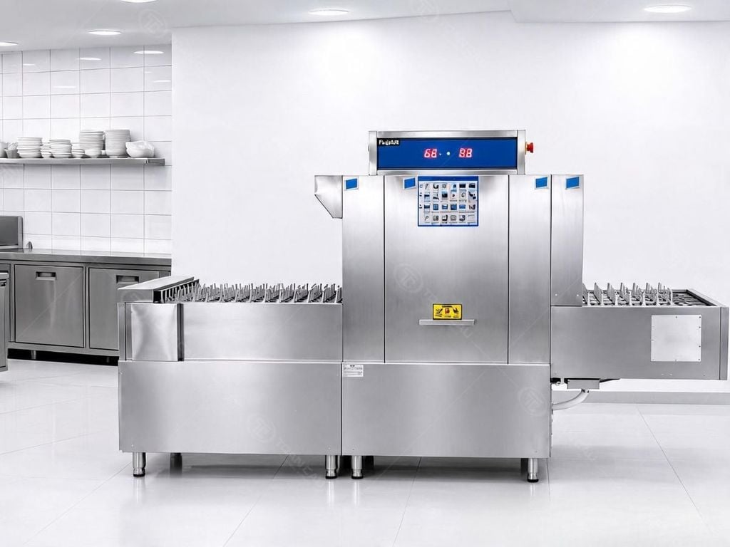 Máy rửa khay công nghiệp