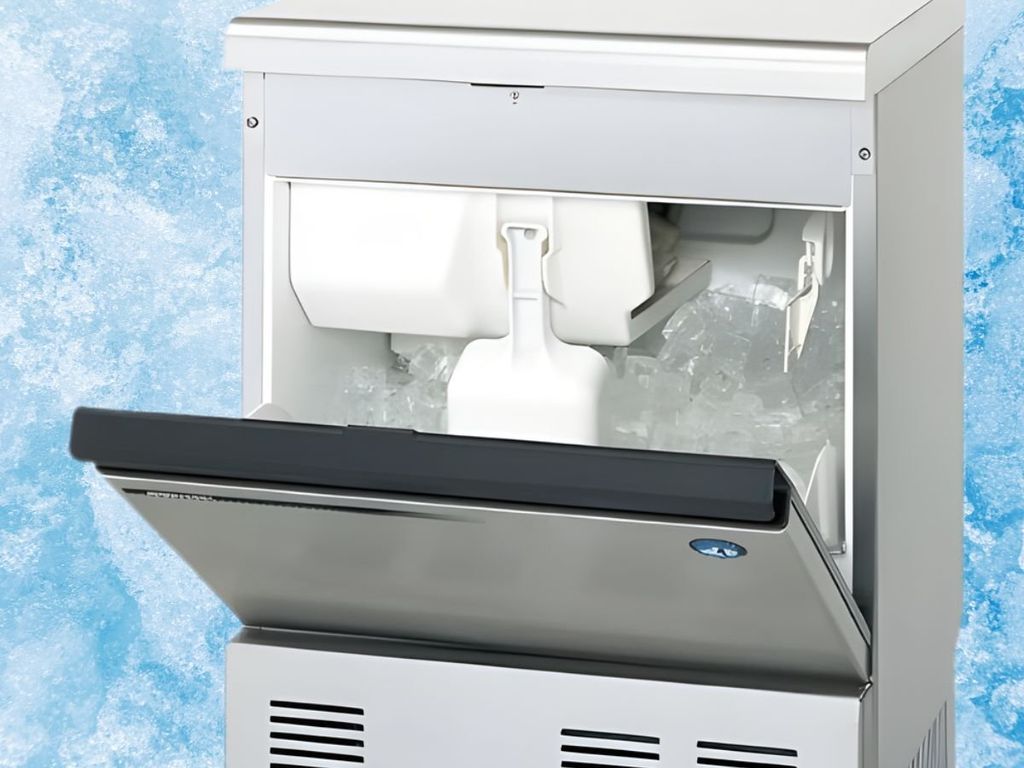 thùng đá máy làm đá viên size lớn Hoshizaki IM35M-2-LM