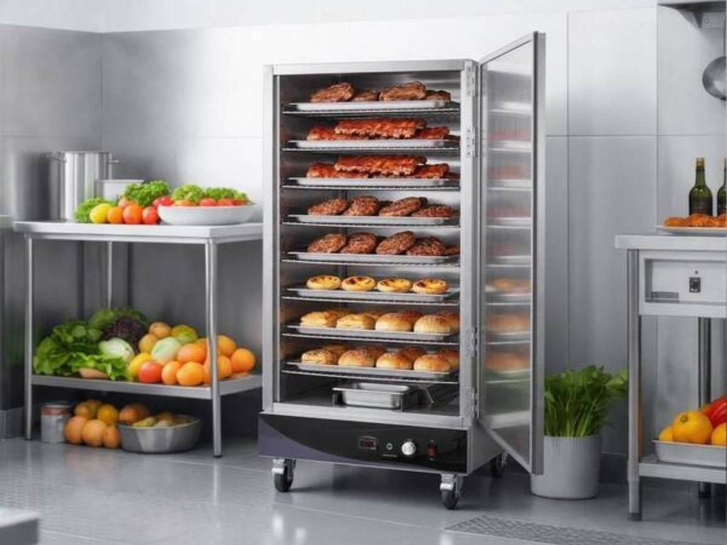 tủ giữ nóng cho từng loại thức ăn