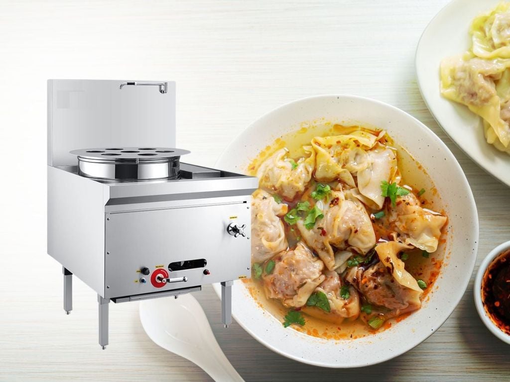 bếp hấp Dimsum đơn Koliton GCS-1E