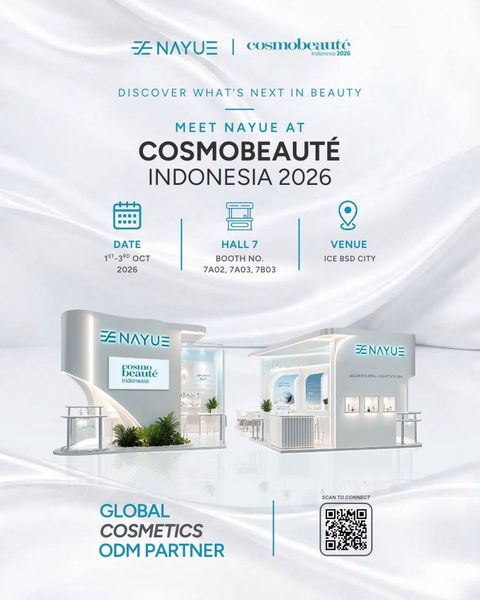 NAYUE COSMETICS CHÍNH THỨC GÓP MẶT TẠI COSMOBEAUTÉ INDONESIA 2026