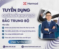 📢 HERMOD TUYỂN DỤNG QUẢN LÝ KHU VỰC PHÁT TRIỂN THỊ TRƯỜNG 📢