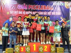 💎 GIẢI PICKLEBALL GÂY QUỸ ỦNG HỘ NHỮNG HOÀN CẢNH KHÓ KHĂN ĐẶC BIỆT – HÀ TĨNH KHÉP LẠI MỘT HÀNH TRÌNH ĐẸP – LAN TỎA GIÁ TRỊ NHÂN VĂN 💎