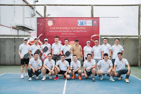 HERMOD HÂN HẠNH ĐỒNG HÀNH CÙNG GIẢI PICKLEBALL QUÊ HƯƠNG