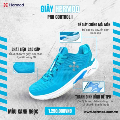 GIÀY HERMOD PRO CONTROL 1 – CHÍNH THỨC RA MẮT