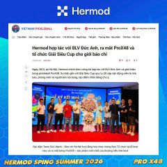 SỨC NÓNG CỦA "HERMOD PROX48 X BLV ĐỨC ANH CÙNG SPRING SUMMER 2026 " ĐÃ LAN TỎA KHẮP MẶT BÁO !!!