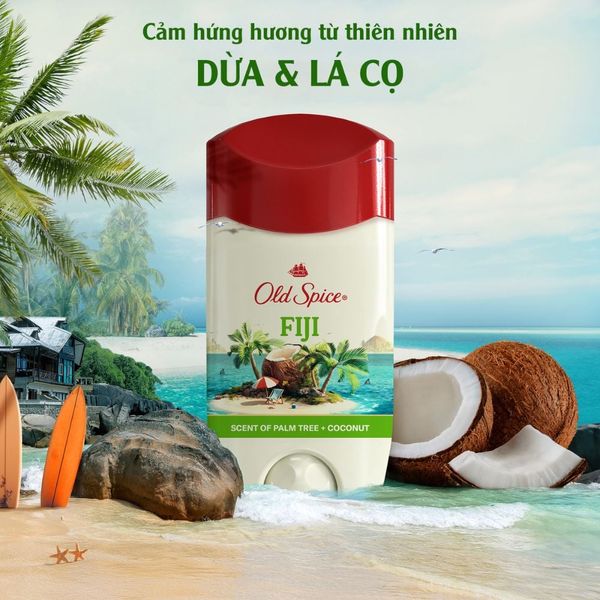 Sáp khử mùi ngăn mồ hôi Old Spice Fiji