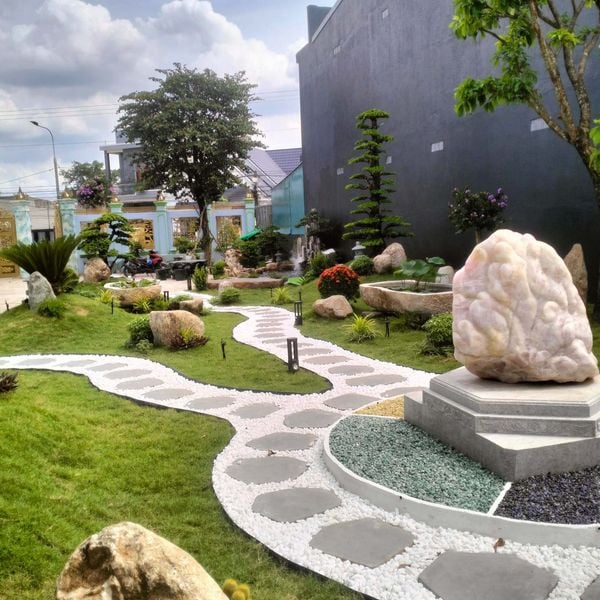 Thi Công Hồ Cá Koi Sân Vườn Đẹp