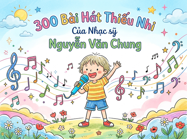 300 Bài Hát Thiếu Nhi Của Nhạc sỹ Nguyễn Văn Chung