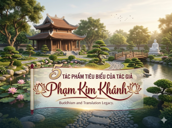 5 tác phẩm tiêu biểu của tác giả cư sĩ Phật giáo Phạm Kim Khánh