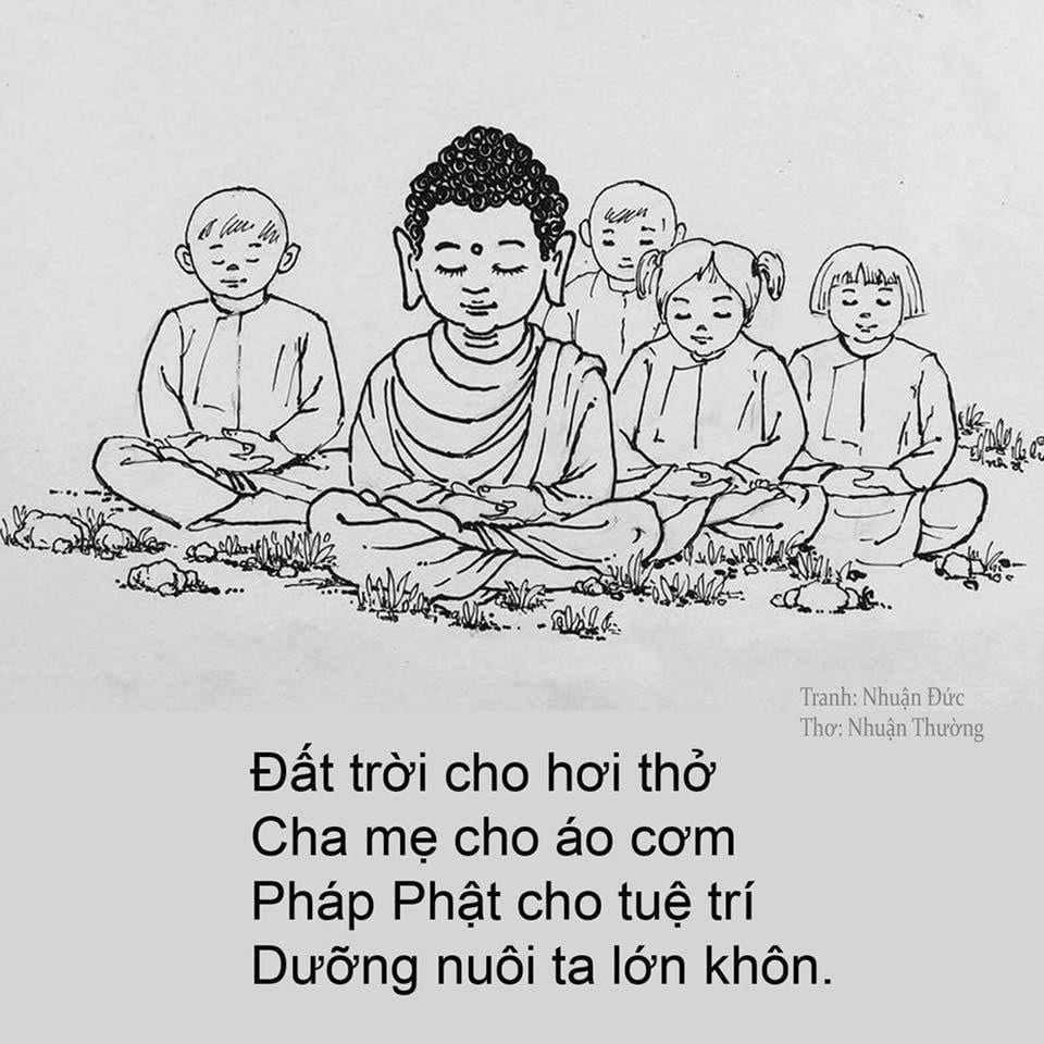 10 bức tranh Đức Phật với tuổi thơ của ĐĐ. Nhuận Đức và ĐĐ. Nhuận Thường