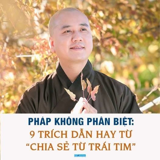 9 trích dẫn hay từ quyển sách Chia sẻ từ trái tim - thầy Thích Pháp Hoà