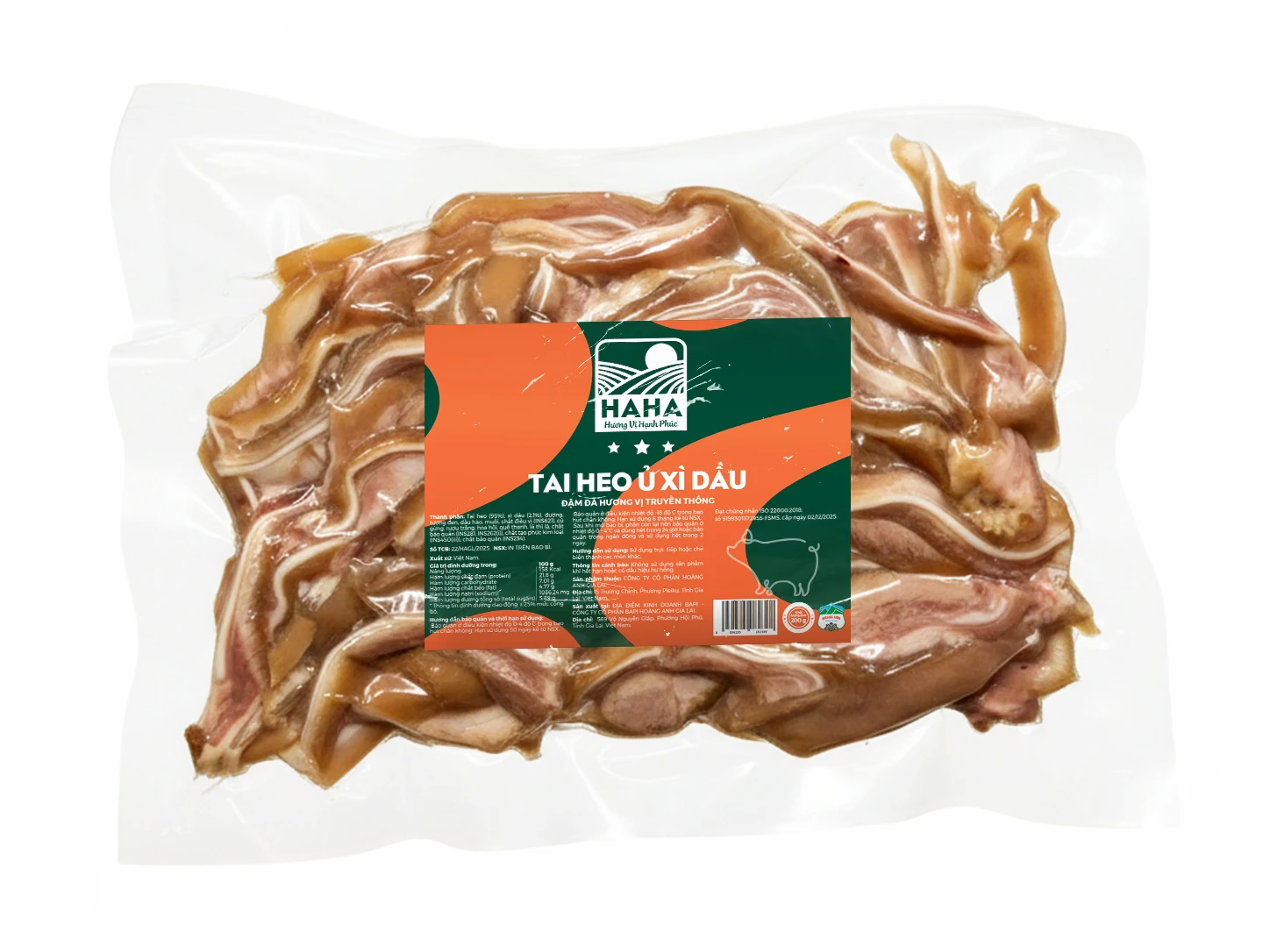 Tai Heo Ủ Xì Dầu 200g