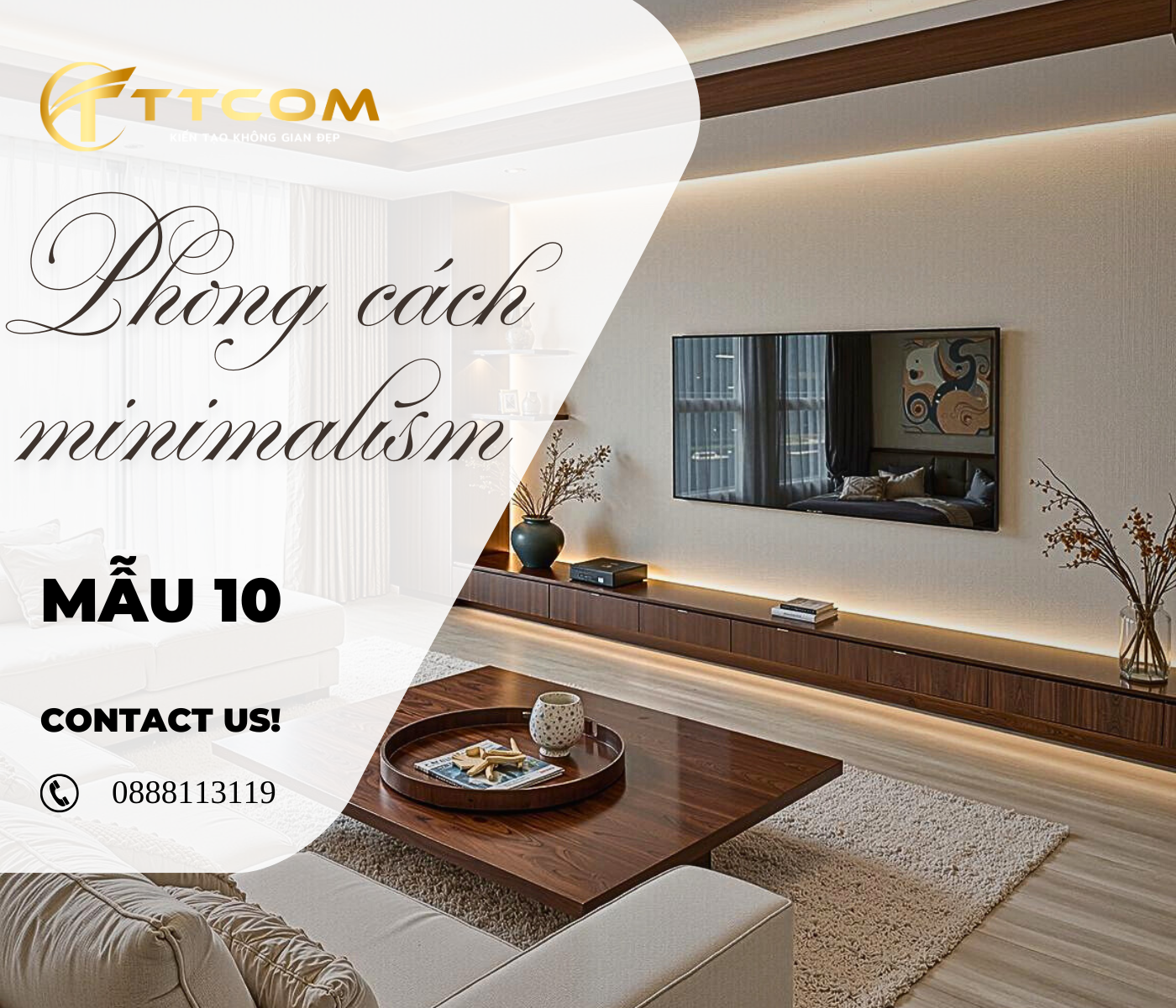 THIẾT KẾ NỘI THẤT PHONG CÁCH MINIMAL GIẢI PHÁP SỐNG TỐI GIẢN