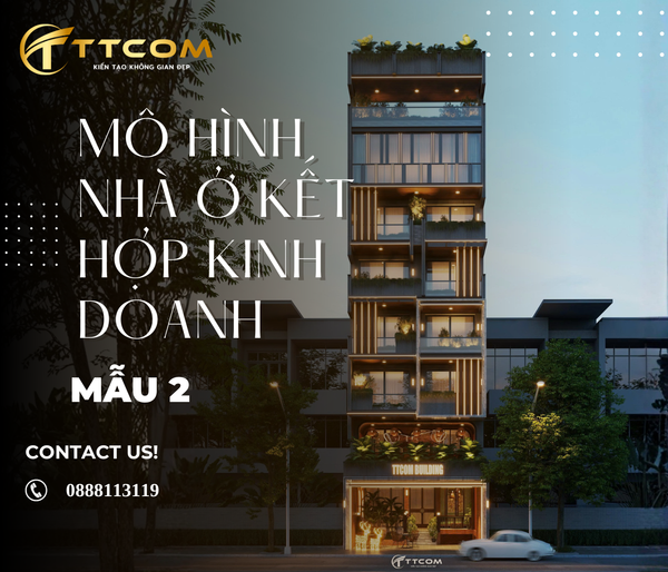 TTCOM Building: Tuyệt Tác Nhà Phố Kết Hợp Kinh Homestay & Rooftop Chill Tại Thành Phố