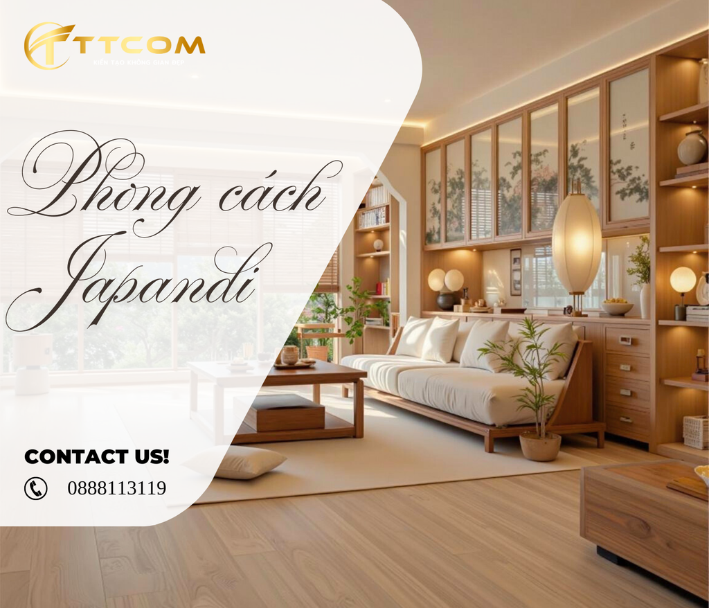 KHÔNG GIAN NỘI THẤT WABI SABI HIỆN ĐẠI TỐI GIẢN, HÀI HÒA VỚI TỰ NHIÊN