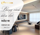 THIẾT KẾ NỘI THẤT HIỆN ĐẠI KHÔNG GIAN SỐNG TINH TẾ VÀ TIỆN NGHI