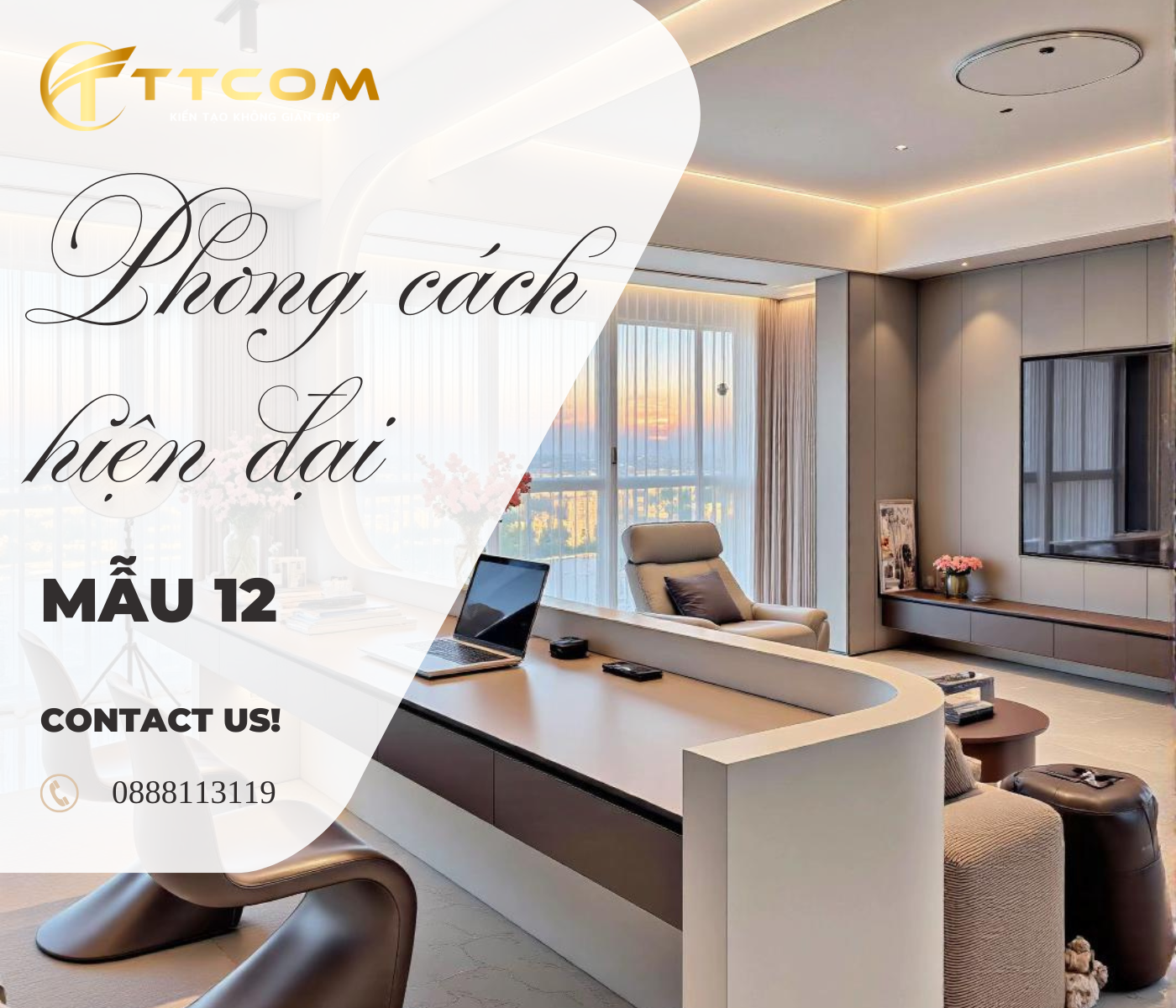 THI CÔNG  NỘI THẤT CĂN HỘ HIỆN ĐẠI SANG TRỌNG TINH TẾ TRONG TỪNG ĐƯỜNG NÉT