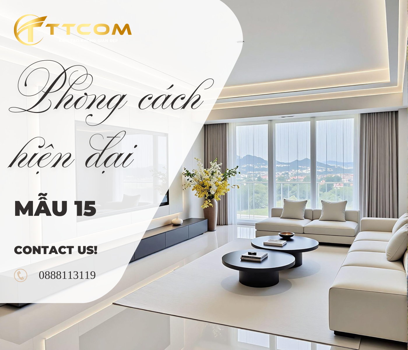 THIẾT KẾ NỘI THẤT CĂN HỘ HIỆN ĐẠI SANG TRỌNG, TINH TẾ TRONG TỪNG ĐƯỜNG NÉT