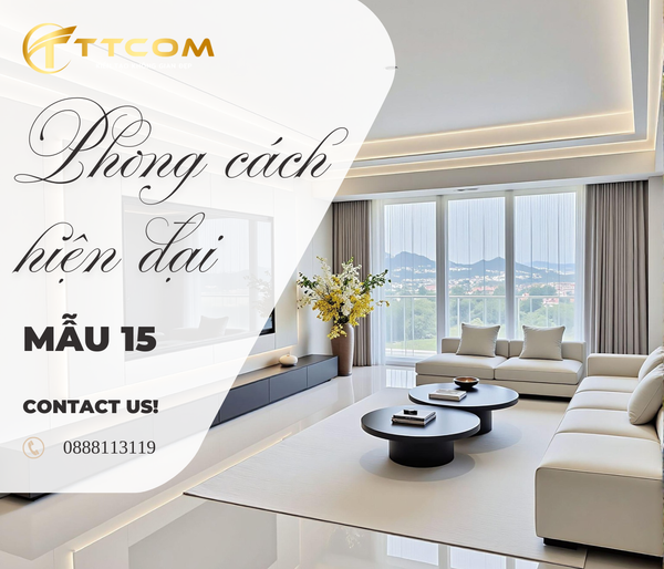 THIẾT KẾ NỘI THẤT CĂN HỘ HIỆN ĐẠI SANG TRỌNG, TINH TẾ TRONG TỪNG ĐƯỜNG NÉT