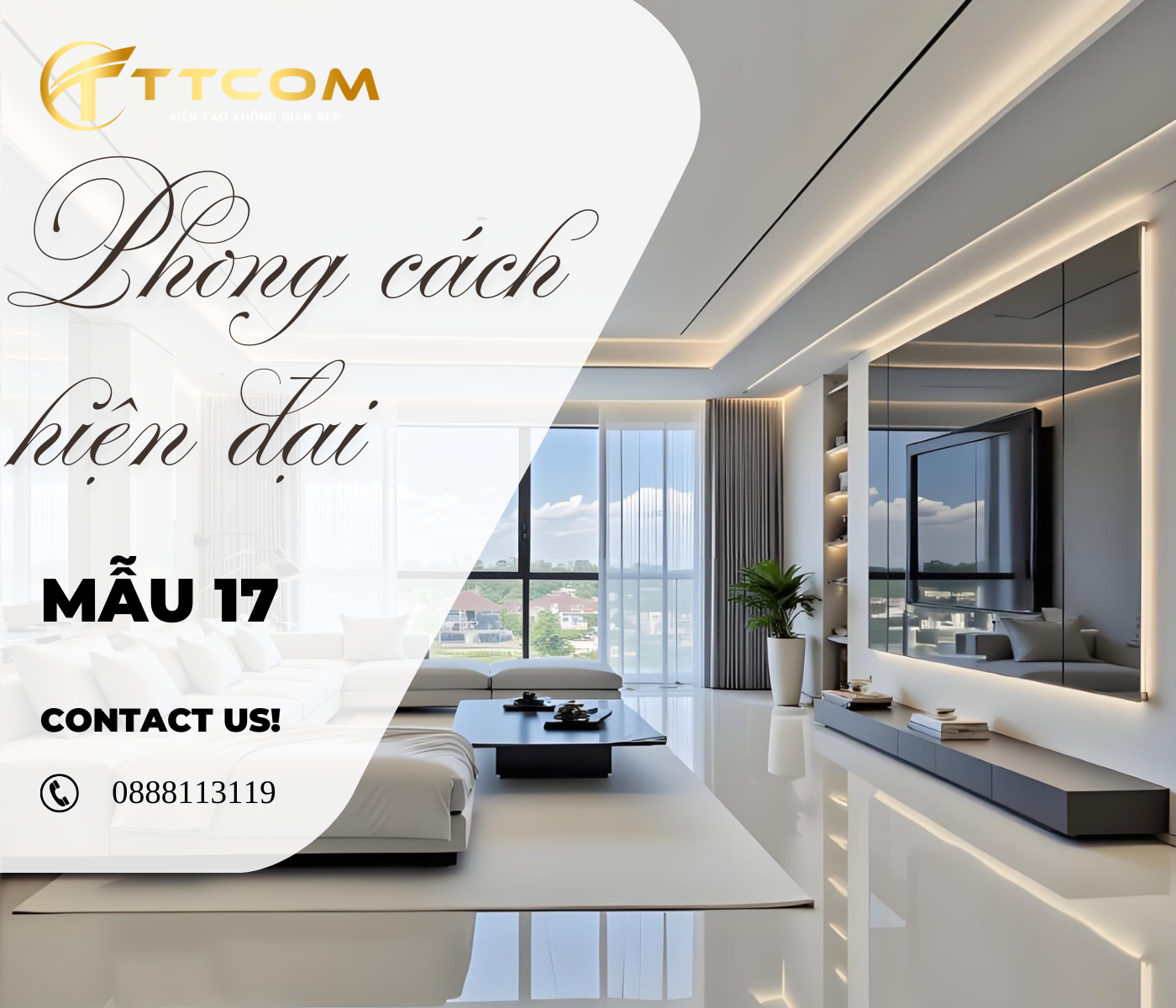 THIẾT KẾ NỘI THẤT CĂN HỘ HIỆN ĐẠI SANG TRỌNG TỐI GIẢN NHƯNG ĐẲNG CẤP