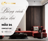 THIẾT KẾ NỘI THẤT CĂN HỘ HIỆN ĐẠI TÔNG TRUNG TÍNH KHÔNG GIAN SỐNG TINH GIẢN VÀ SANG TRỌNG