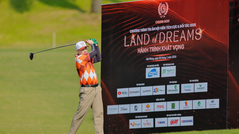 NƯỚC ION KIỀM MIRA ĐỒNG HÀNH CÙNG GIẢI ĐẤU LAND OF DREAMS TẠI SÂN GOLF CHÍ LINH