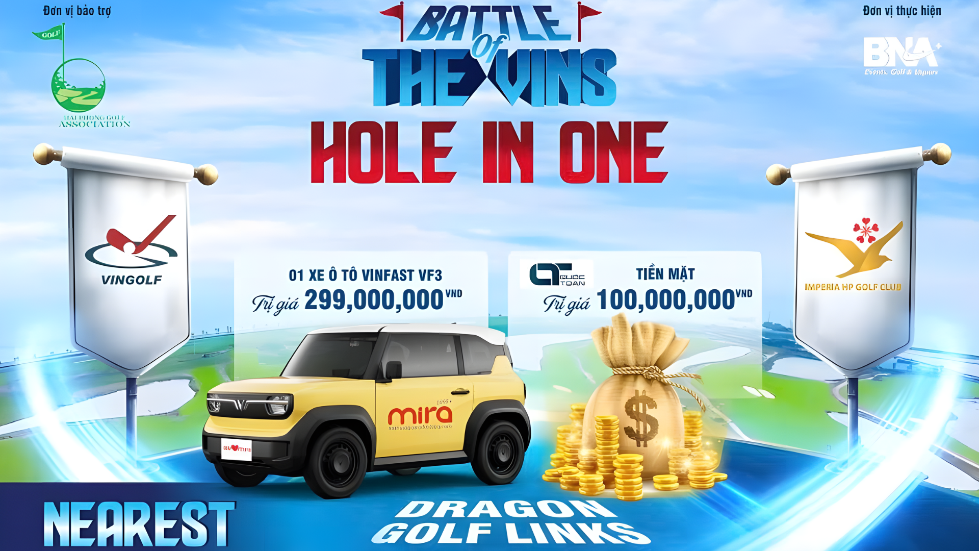 Mira “bùng nổ” cùng các tay Golf  tại BATTLE OF THE VINS