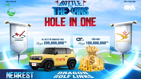 Mira “bùng nổ” cùng các tay Golf  tại BATTLE OF THE VINS